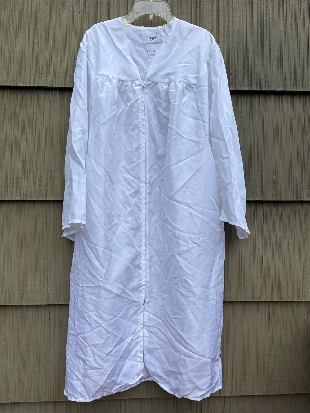 Graduation Gown White